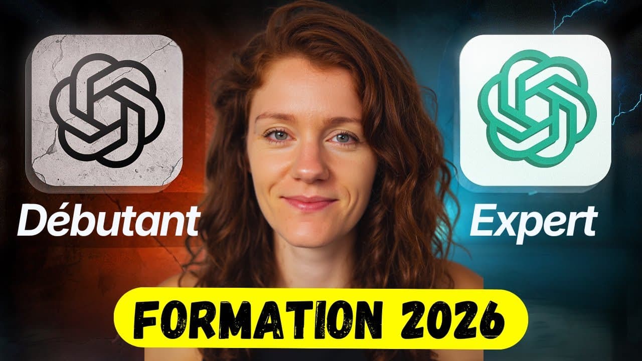 ChatGPT en français : 4 formations YouTube gratuites pour maîtriser GPT-5 en 2026