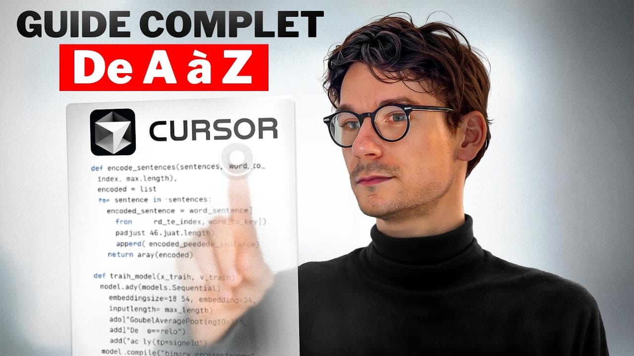 Cursor en français : 5 tutos vibe coding 2026