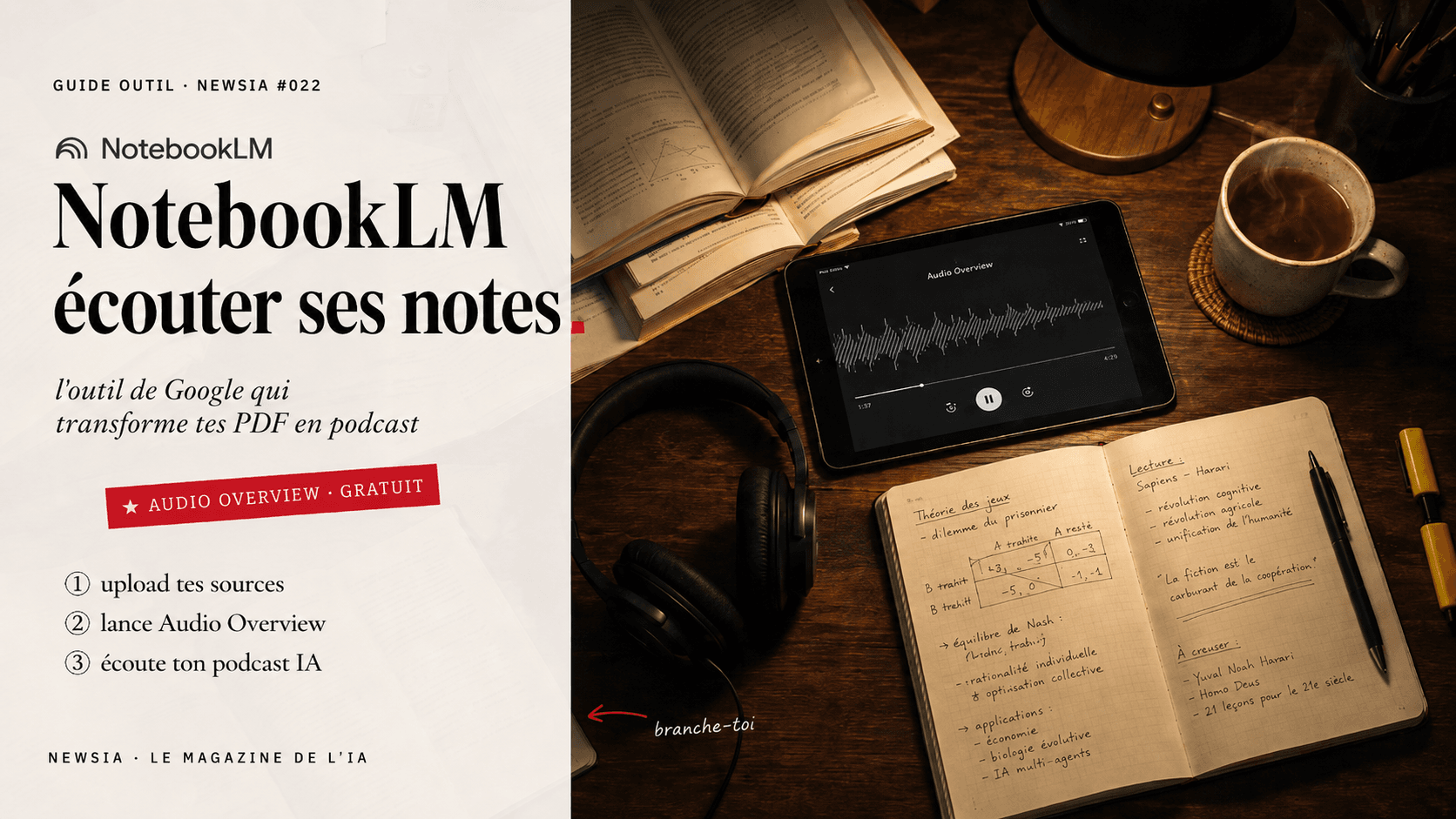 NotebookLM : tout savoir sur l IA de notes de Google