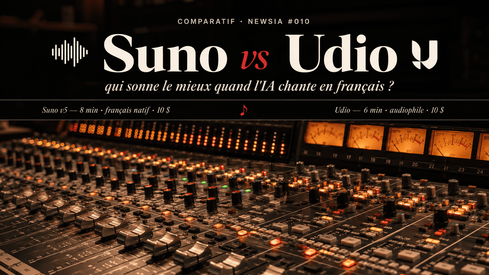 Suno vs Udio : créer de la musique avec l IA en 2026